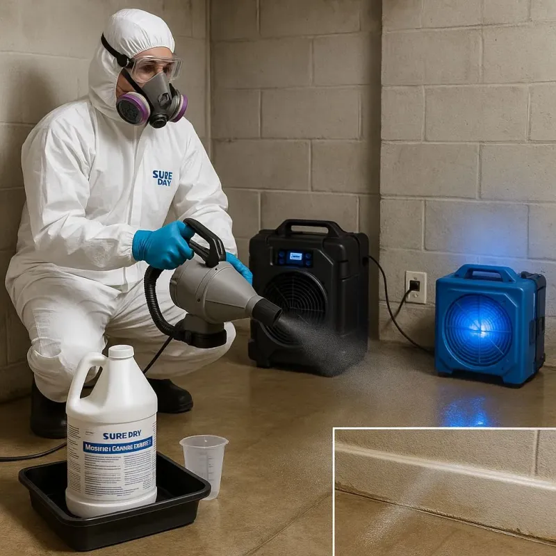 Sanitization and Odor Removal process in Sumrall, MS