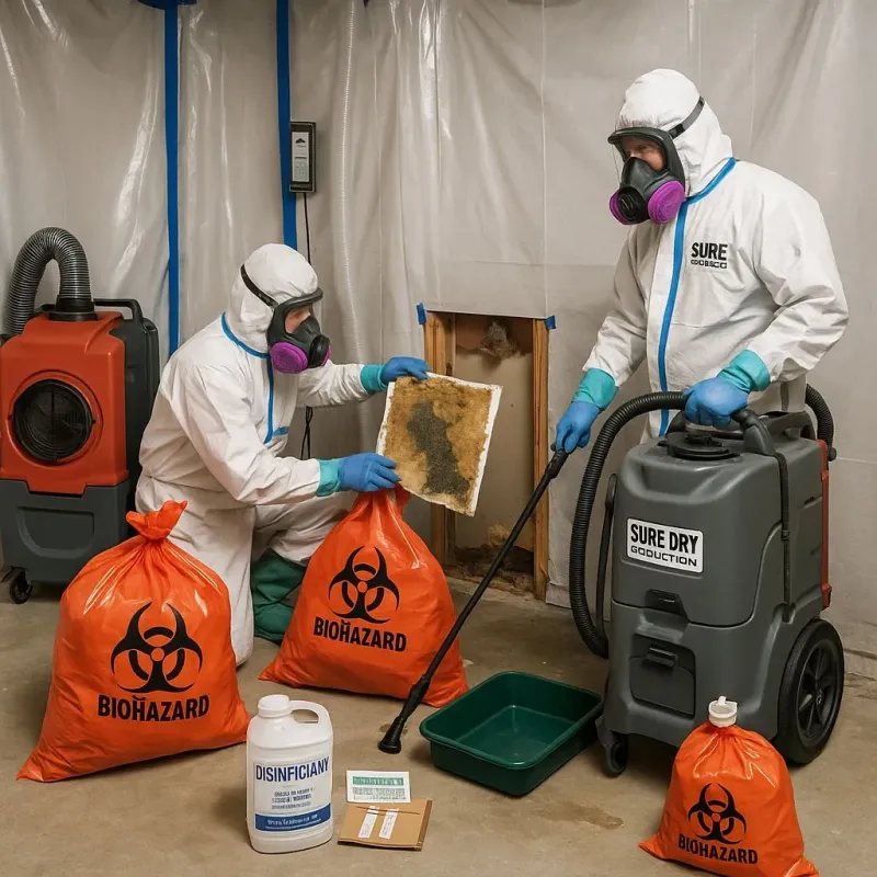 Contaminated Water Handling Protocols process in Sumrall, MS